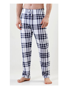 Gazzaz Pánské pyžamové kalhoty Luboš, barva tmavě modrá, 100% bavlna