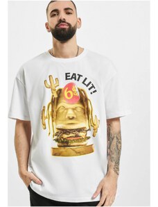 MT Upscale Eat Lit Oversize Tee bílé