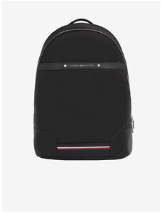 Černý pánský batoh Tommy Hilfiger Central Backpack - Pánské
