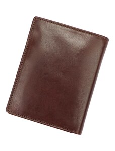 Pánská kožená peněženka EL FORREST 546-28 RFID hnědá