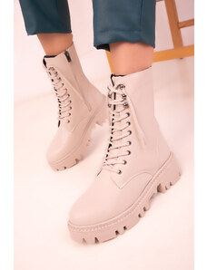 Soho Beige Women's Boots & Booties 18410