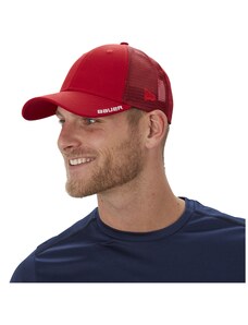 Čepice BAUER NE TEAM 9FORTY ADJ CAP RED-SR (1057044) OS