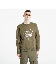 adidas Originals Pánská mikina adidas SPEZIAL Modtrefoil Crew Olive Strata