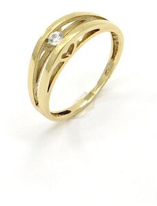 Zlatý prsten MG AU 585/1000 2,30 gr MB08401F