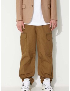 Kalhoty The North Face pánské, hnědá barva, jednoduché, NF0A5A8G-37U