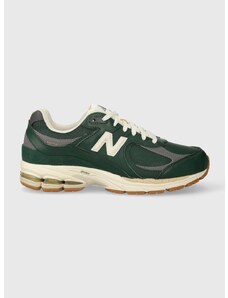 Sneakers boty New Balance 2002 zelená barva