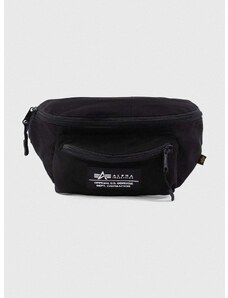 Ledvinka Alpha Industries Torba Alpha Industries Big Waist Bag 126909 03 černá barva, 126909.03-black