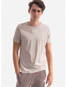 Bavlněné tričko Alpha Industries béžová barva, s potiskem, 118529.627-cream