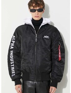 Bomber bunda Alpha Industries MA-1 D-Tec SE černá barva, zimní, 133104.95