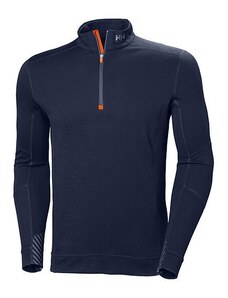 Pánské funkční triko HELLY HANSEN WORKWEAR LIFA MERINO 590 navy