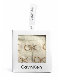 Calvin Klein dámské krémové ponožky