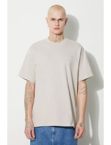 Bavlněné tričko adidas Originals Adicolor Contempo Tee béžová barva, s aplikací, IP2773