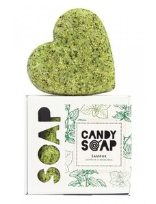 Tuhý šampon s kopřivou a meduňkou - pro mastné vlasy | Candy Soap