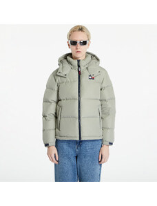 Tommy Hilfiger Dámská péřová bunda Tommy Jeans Alaska Puffer Gray