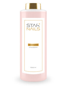 Acetone Starnails, 1000ml - Strawberry - kosmetický aceton