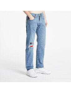 Pánské džíny Levi's Skate 501 Jeans Shredded Blue