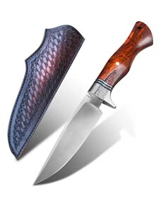 Outdoorový lovecký nůž MASTERPIECE Ebisu Hnědá