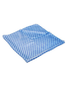 Pranita Hedvábný šátek s potiskem světle modrý