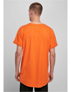 UC Men Mandarinkové tričko s dlouhým tvarem