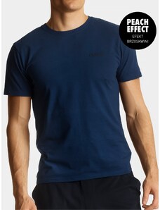 Pánské tričko s krátkým rukávem ATLANTIC - černé
