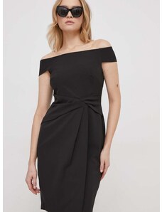 Šaty Lauren Ralph Lauren černá barva, mini, 253936389