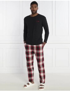 Hugo Bodywear Pyžamo Soft Check Long Set | Relaxed fit
