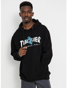 Santa Cruz X Thrasher Screaming Logo HD (black)černá