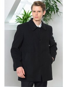 PLT8206 DEWBERRY MEN'S COAT-STRAIGHT BLACK