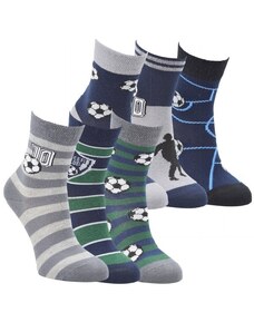 FOTBAL chlapecké bavlněné klasické ponožky RS 23-26