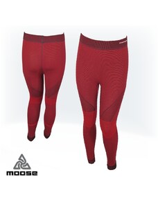 JUNIOR PANTS LSL sportovní funkční prádlo Moose červená 3XS/XXS
