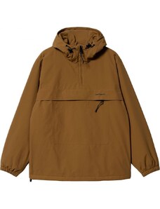 BUNDA CARHARTT WIP Windbreaker Pullover - hnědá -