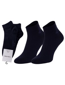 Calvin Klein Man's 2Pack Socks 701218706003 Navy Blue
