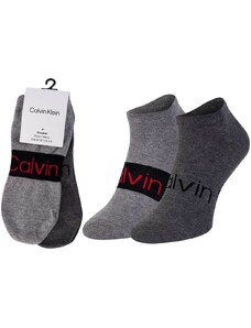 2PACK ponožky Calvin Klein nízké vícebarevné