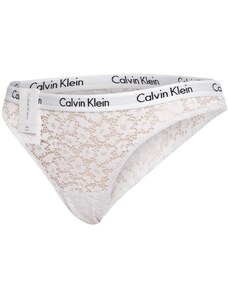 Bílé dámské krajkové kalhotky Calvin Klein Underwear - Dámské