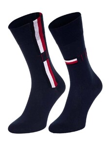 Tommy Hilfiger Man's 2Pack Socks 100001492002 Navy Blue