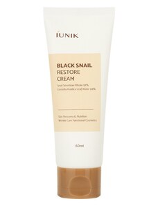 iUNIK - BLACK SNAIL RESTORE CREAM - Pleťový krém s vysokým obsahem šnečího mucinu 60 ml