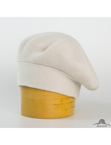 Punto Chiaro Dámský pletený dvojitý baret nezdobený