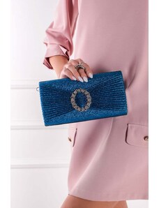Paris Style Modrá společenská kabelka Lorane