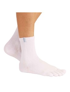 RUNNERS běžecké kotníkové prstové ponožky ToeToe bílá L