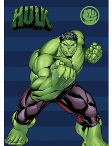 FARO Fleece deka Avengers Hulk Polyester, 100/140 cm