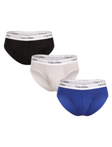 3PACK pánské slipy Calvin Klein vícebarevné