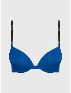 Dámská podprsenka Calvin Klein push-up QF7252E, modrá