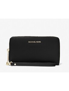 Michael Kors kožená peněženka pouzdro na mobil flat case gold černá