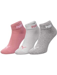 Dámské ponožky Puma Puma_Socks_887498_11_3Pack_Pink/White/Grey
