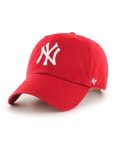 MLB New York Yankees ’47 CLEAN UP červená OSFM