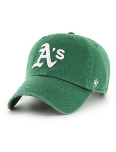 MLB Oakland Athletics '47 CLEAN UP w/ No Loop Label zelená OSFM