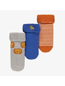 George Dětské froté protiskluzové ponožky, 3 páry