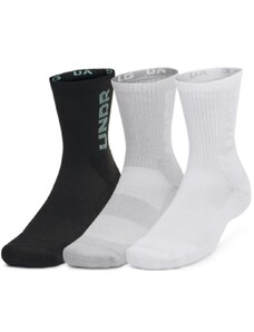 Ponožky Under Armour 3-Maker Mid Crew Socken 3er Pack F002 1373084-002