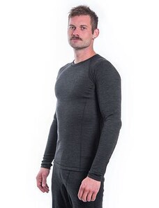 SENSOR MERINO BOLD pánské triko dl.rukáv šedá gray Velikost: XL