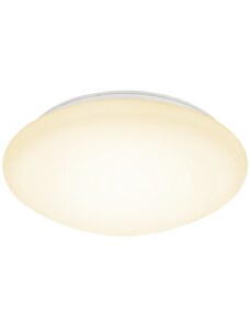 Opálově bílé stropní LED světlo Halo Design Basic 38 cm se stmívačem